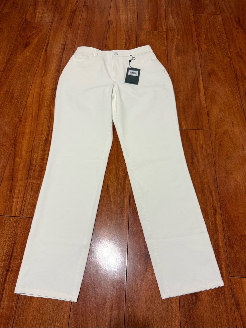 G/FORE Cream Straight-Leg Pants